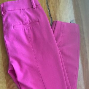 Pink Express Skinny Mid Rise Pants